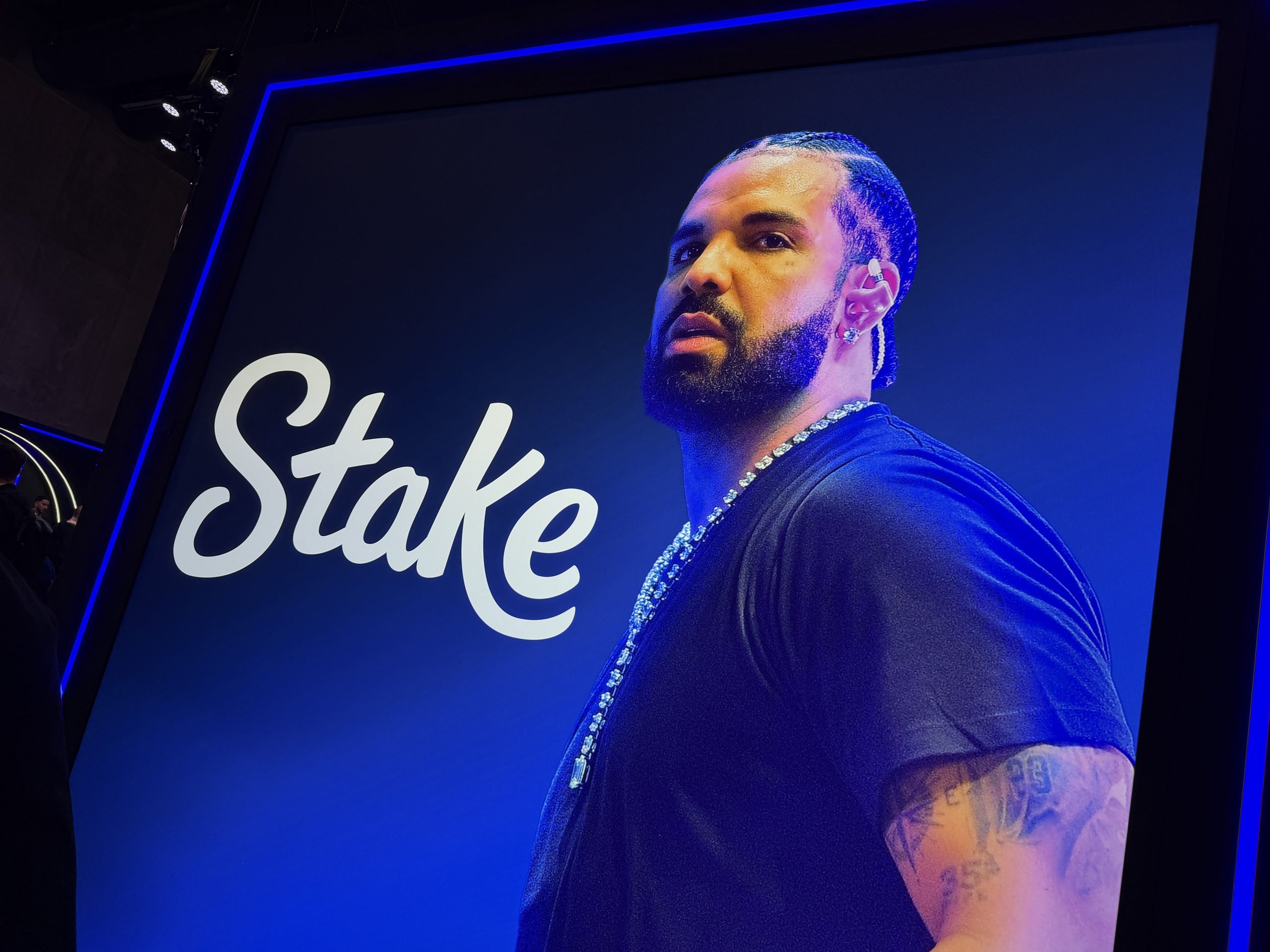 Stake Drake (ICE Barcelona 2026, foto via CasinoNieuws.nl)