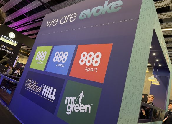 Evoke 888 William Hill Mr Green (ICE Barcelona 2026, foto via CasinoNieuws.nl)