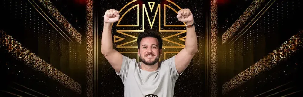 Cesar Garcia, winnaar $ 50.000 PLO Grand Slam