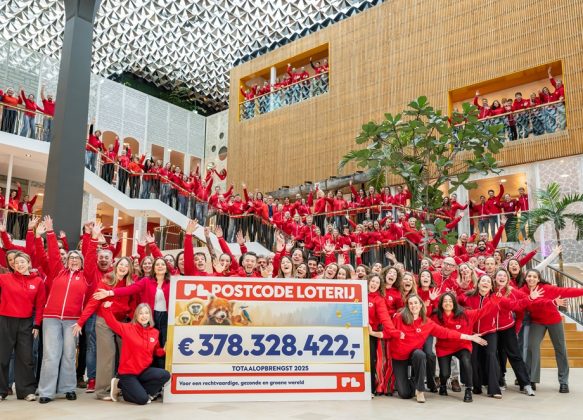 Postcode Loterij afdragen 2025