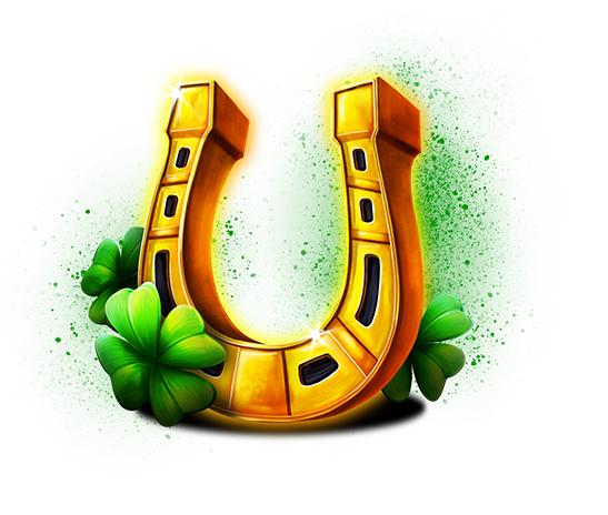 Emerald King Wheel of Wealth_horseshoe_symbol