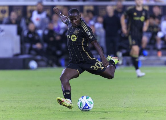 Yaw Yeboah in actie voor LAFC in de MLS