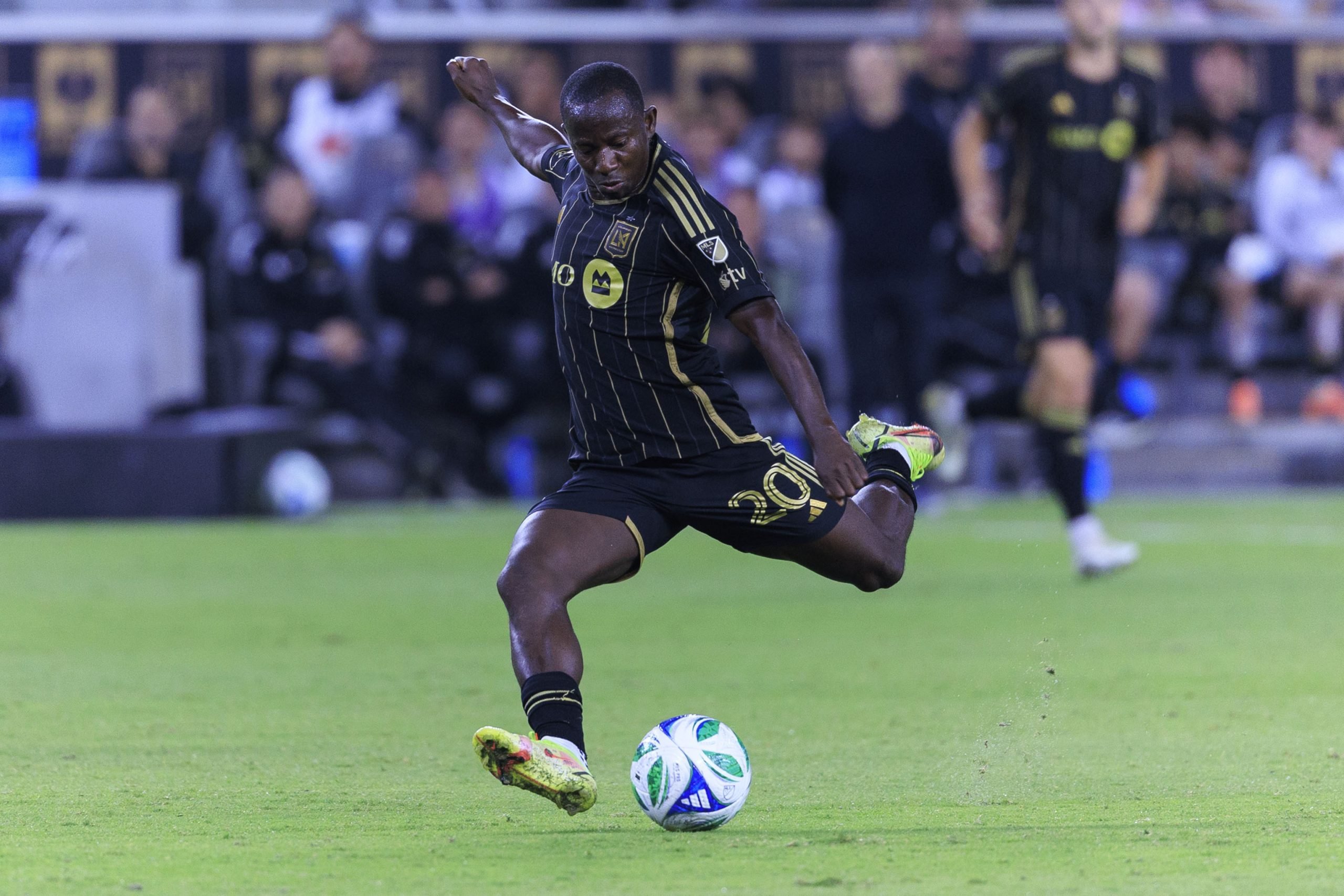 Yaw Yeboah in actie voor LAFC in de MLS