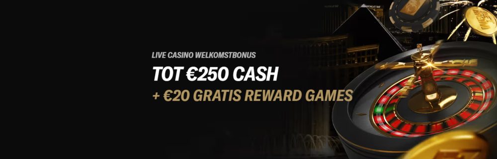 BetMGM Live casino welkomstbonus