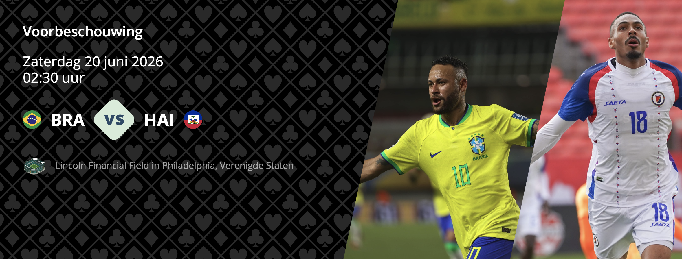 Brazilië - Haïti