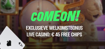 ComeOn Welkomstbonus Live