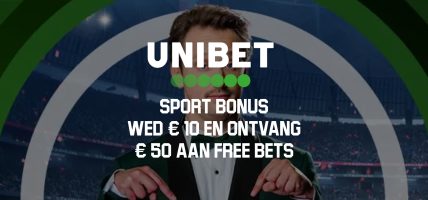 Unibet Welkomstbonus sport