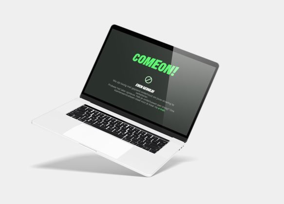 ComeOn nieuw platform offline