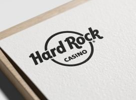 Hard Rock Casino logo mockup