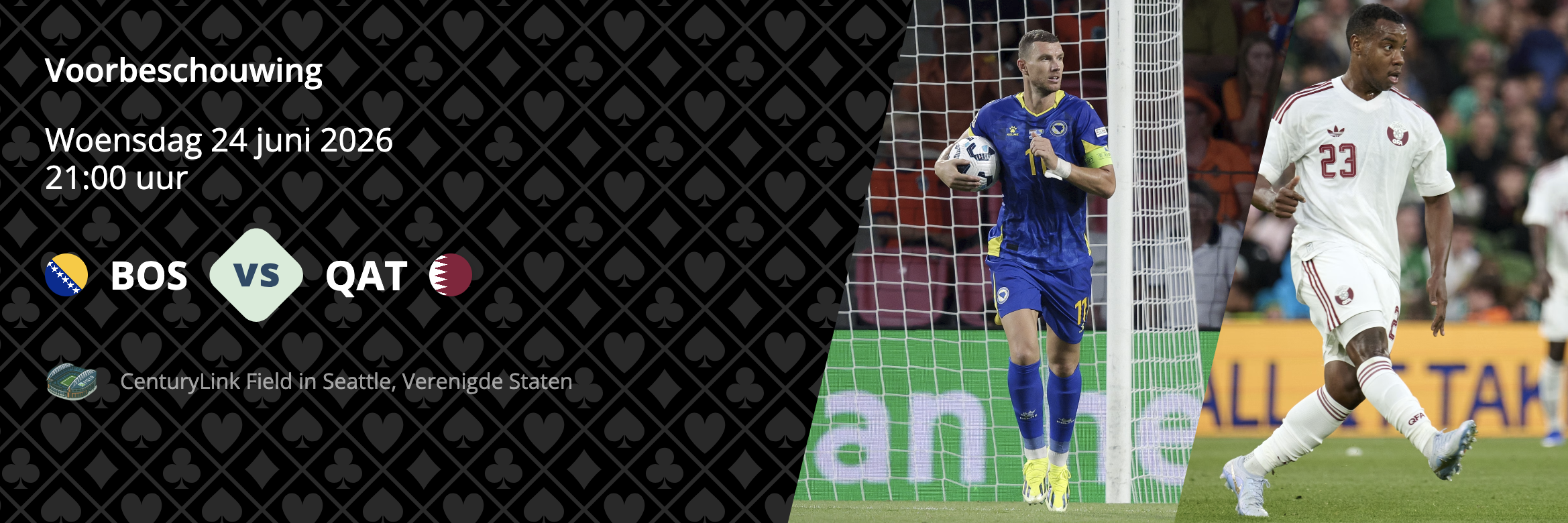 Bosnië - Qatar