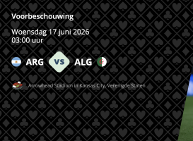 Argentinië - Algerije WK 2026