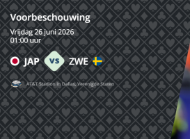 Wedden op Japan Zweden voorspelling WK 2026