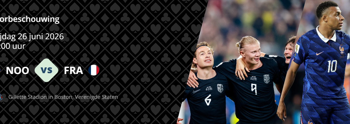 Voorspelling Noorwegen Frankrijk WK 2026 wedden