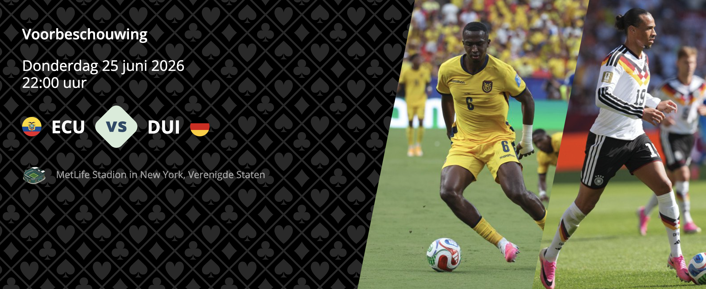 Ecuador - Duitsland