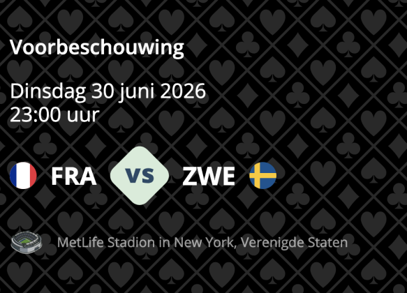 Frankrijk - Zweden