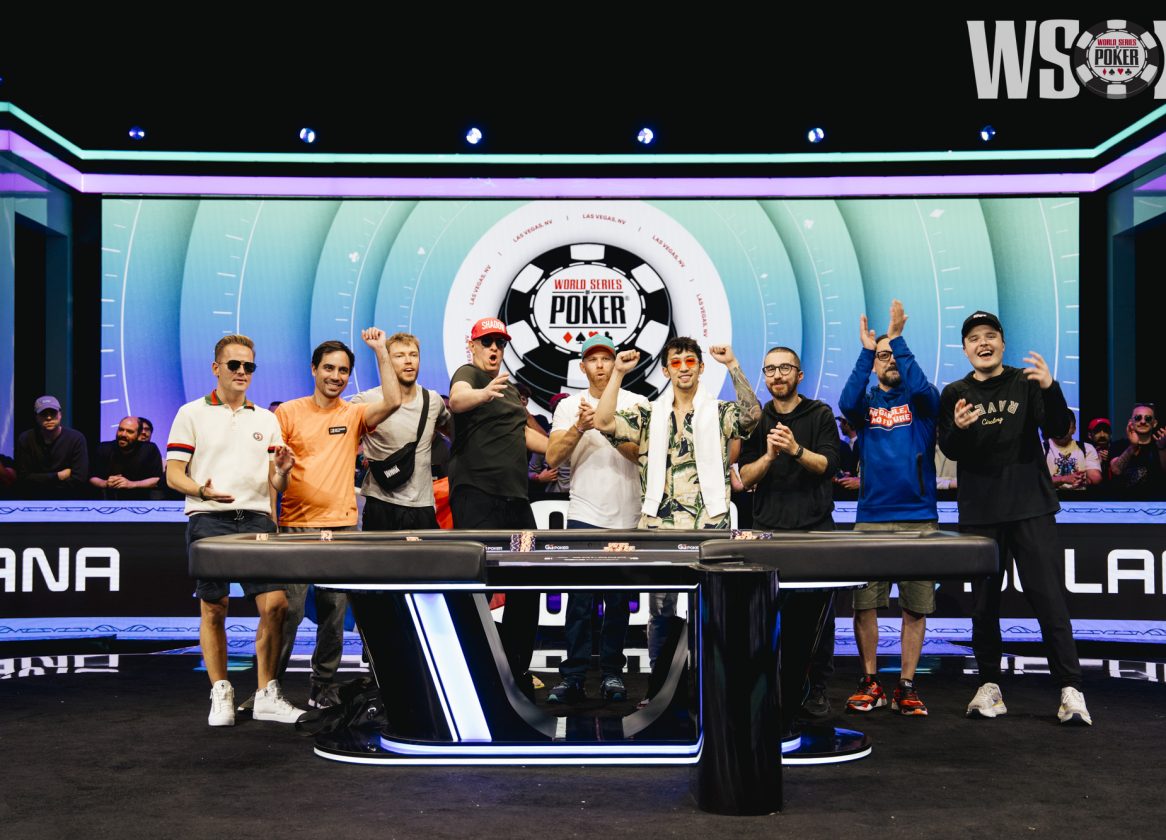 WSOP 2026 Main Event Dag 8 finaletafel