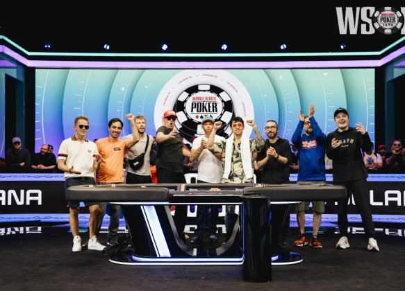 WSOP 2026 Main Event Dag 8 finaletafel