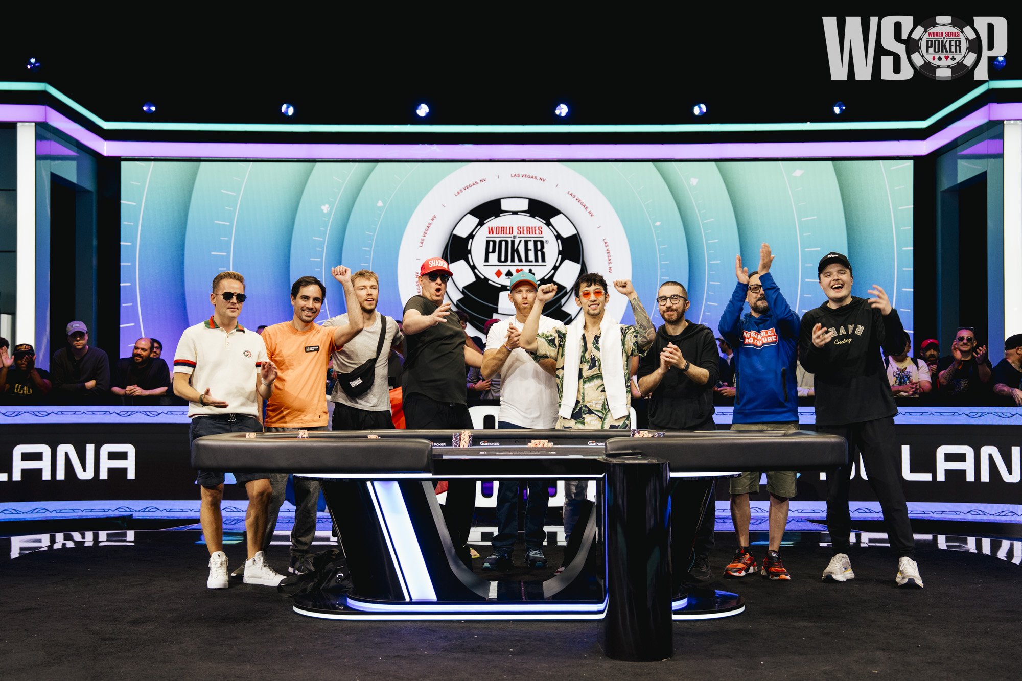 WSOP 2026 Main Event Dag 8 finaletafel