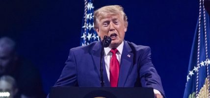 Teleprompter Trump voorkennis