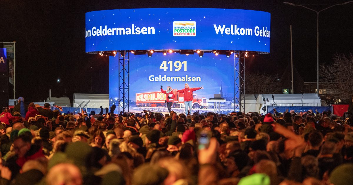 Opnieuw miljoenenprijs Postcode Loterij in wijk Geldermalsen