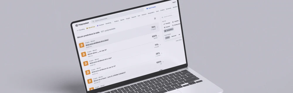 Polymarket Bitcoinprijs
