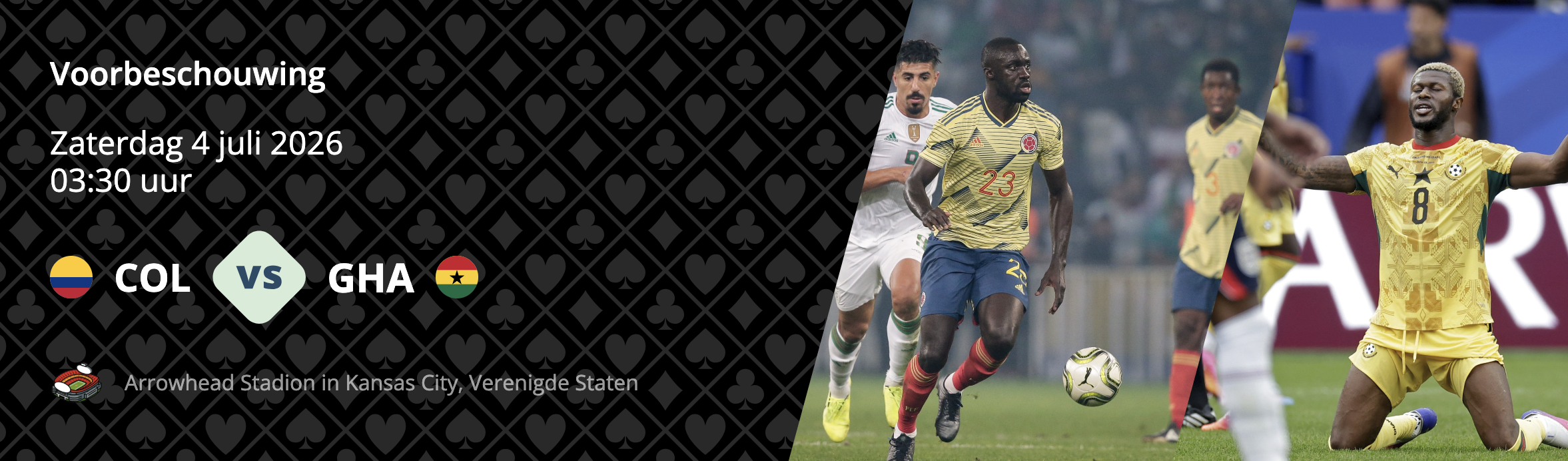 Colombia - Ghana