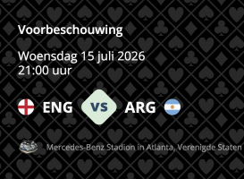 Engeland - Argentinië