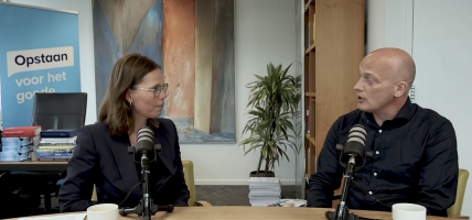 Mirjam Bikker en Marcel van Kleij podcast
