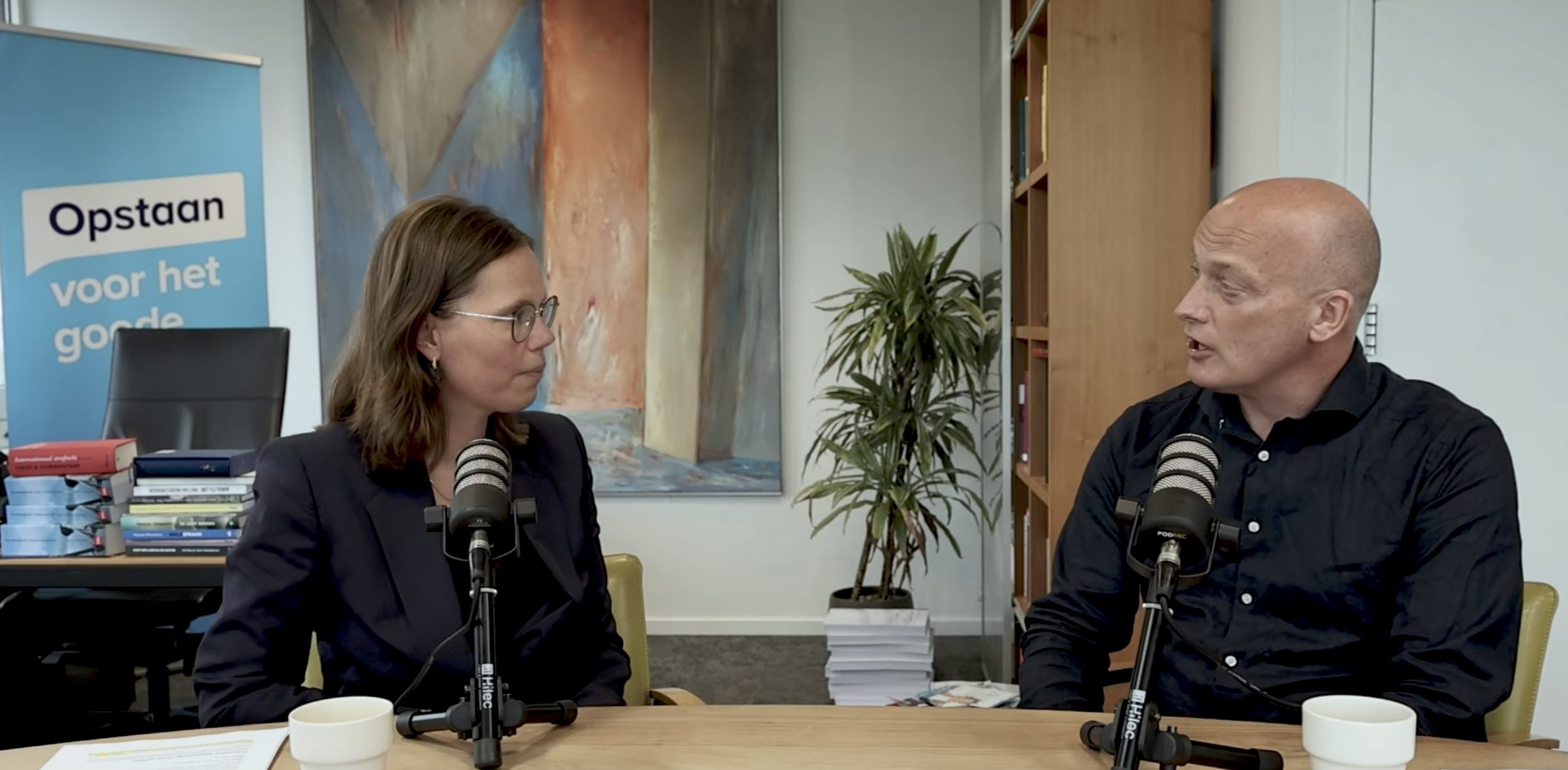 Mirjam Bikker en Marcel van Kleij podcast