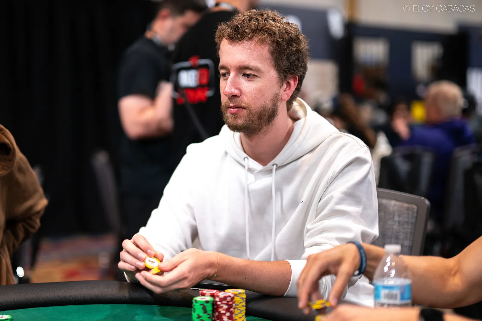 Siebe den Hartog WSOP Main Event Dag 6