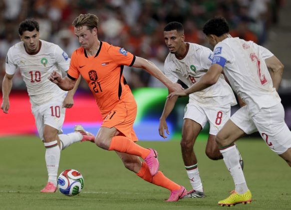 Frenkie de Jong vs Marokko wk 2026