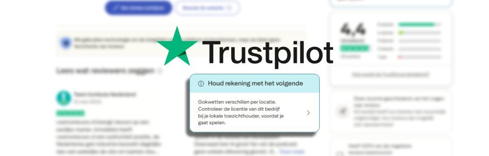 Trustpilot gokken waarschuwing